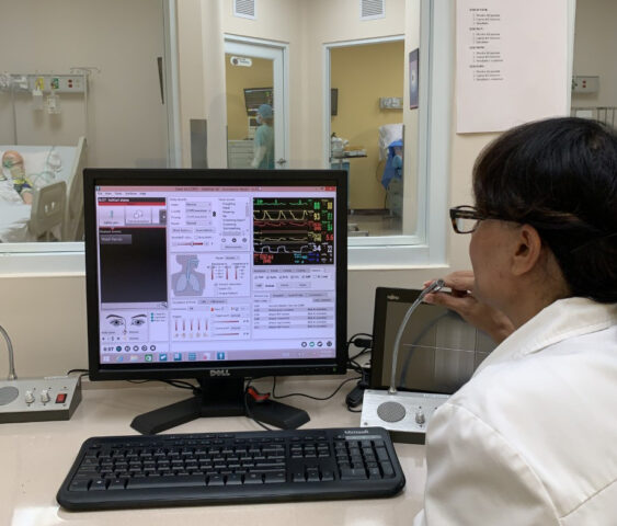 foto monitoreo enfermera